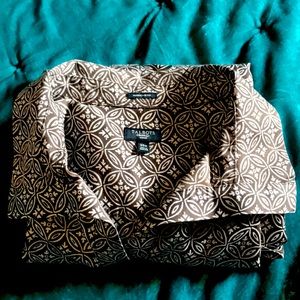 Talbots 3/4 Sleeve Shirt or Shirt Jacket